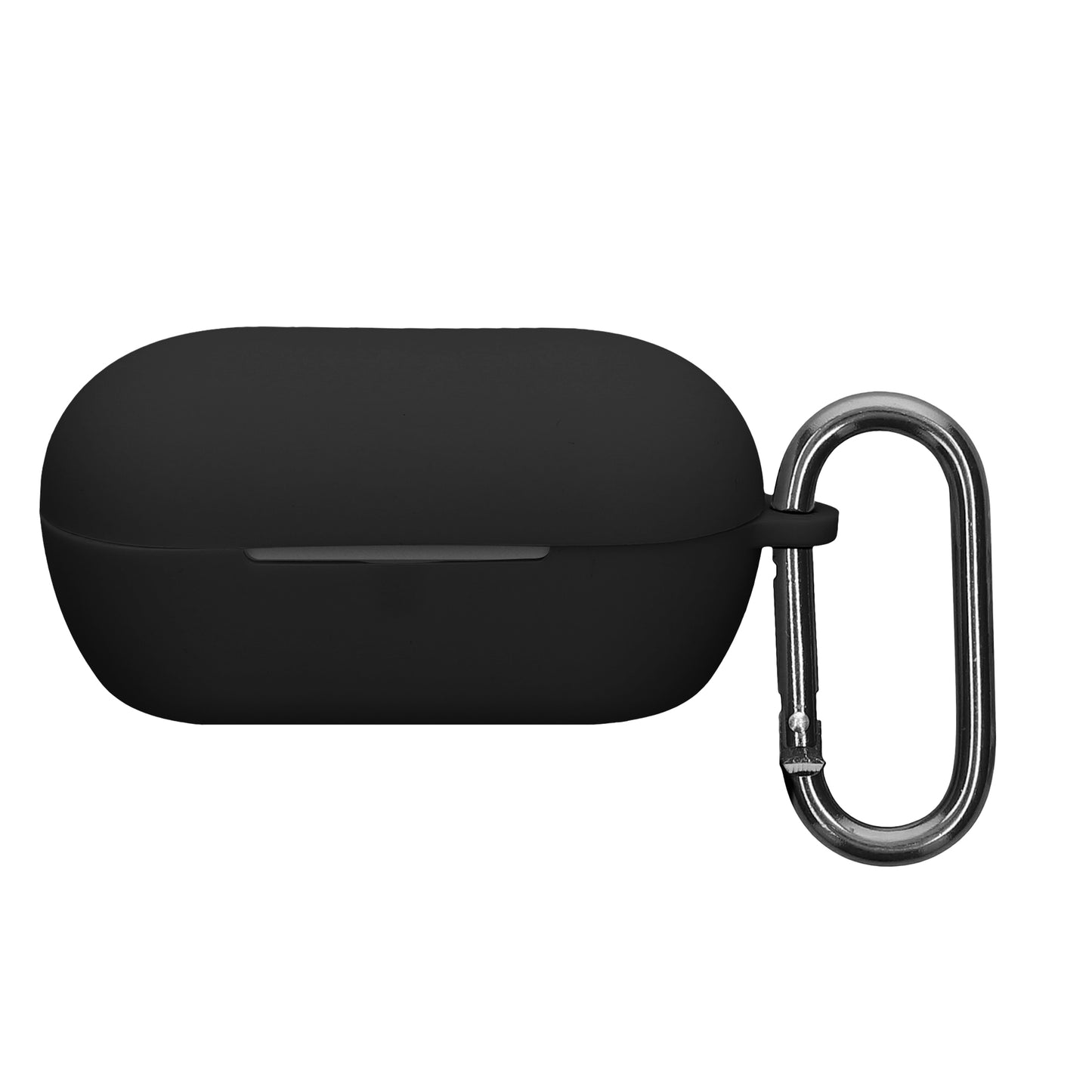 kwmobile Hülle kompatibel mit Sony WF-C710N Kopfhörer - Silikon Schutzhülle Etui Case Cover Schoner in Schwarz Schwarz  
