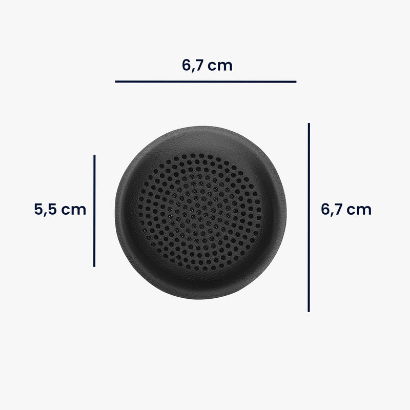 kwmobile Ear Pads for Logitech Zone Wired Headphones Replacement Parts Over-Ear Headphones