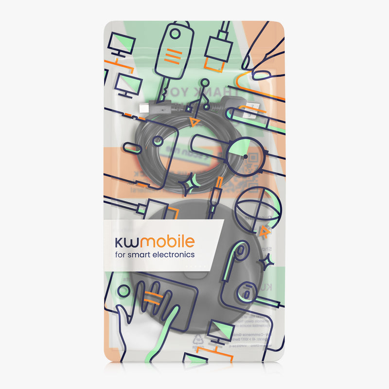 kwmobile Charging Cradle Compatible with Sony LinkBuds Speaker Charging Station with USB C Charging Cable Portable Charger