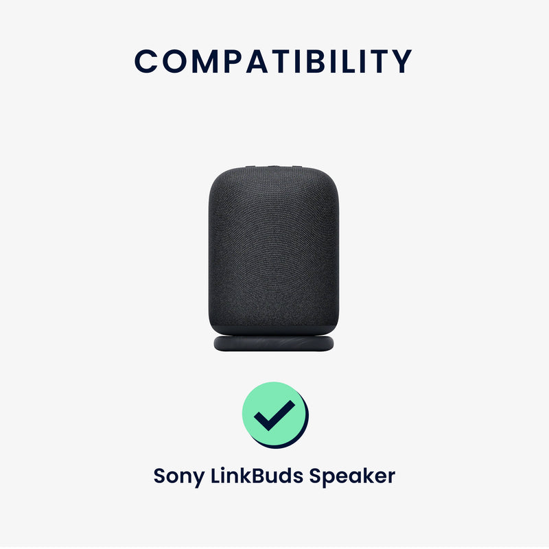 kwmobile Charging Cradle Compatible with Sony LinkBuds Speaker Charging Station with USB C Charging Cable Portable Charger