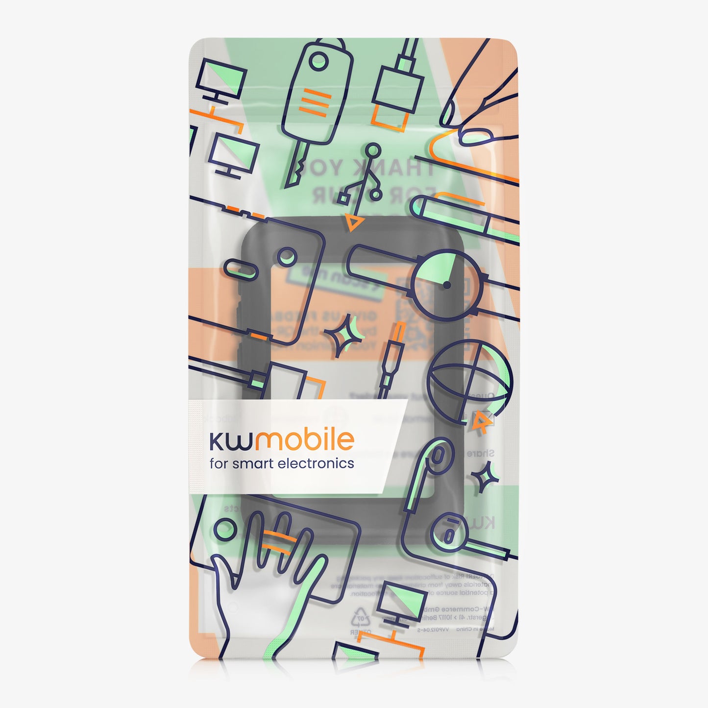 kwmobile Case Compatible with Garmin Foretrex 801 / 901 - Protective Cover for GPS Handheld Device