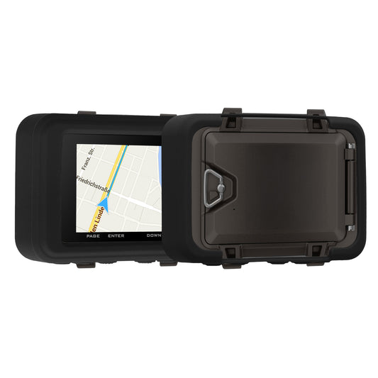 kwmobile Hülle kompatibel mit Garmin Foretrex 801 / 901 - Schutzhülle für GPS Handgerät in Schwarz Schwarz  