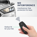 kwmobile Car Key Cover Compatible with Audi A6 A7 A8 Q7 Q8 3-Button Car Key Keyless