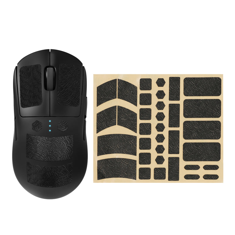 kwmobile Gaming Mouse Grip Tape for Universal Wireless Mouse Mouse Grip - Non-Slip Grip Tape for PC Mouse - Mouse Grip Tape in Various Sizes