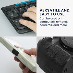 kwmobile Gaming Maus Grip Tape für Universal Wireless Mouse Mouse Grip - Rutschfestes Grip-Tape für PC Mouse - Maus