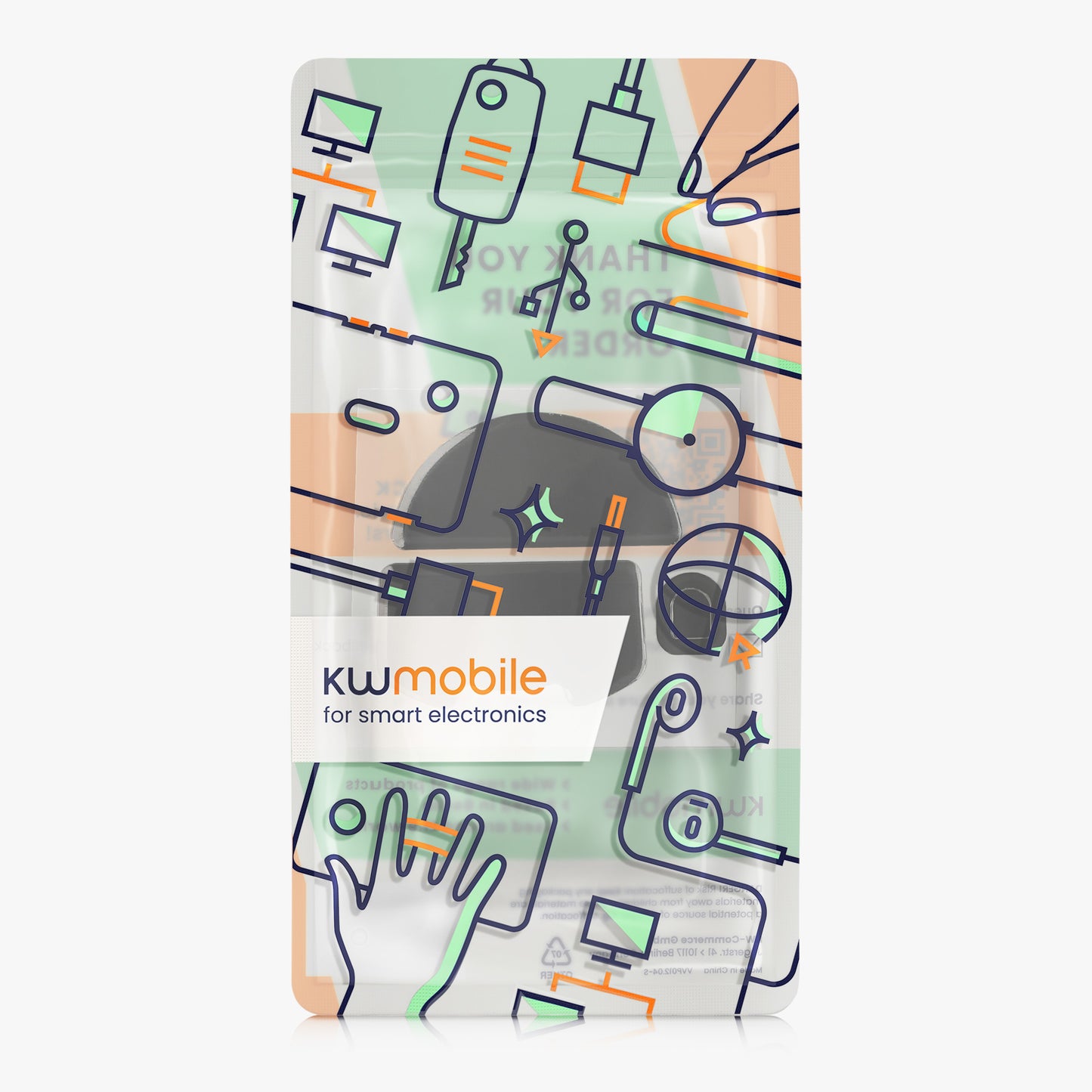 kwmobile Mouse Feet Stickers compatible with Razer Viper V3 Pro Replacement Glides Mouse Feet Precision Fit Mouse Glides