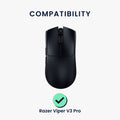 kwmobile Mouse Feet Stickers compatible with Razer Viper V3 Pro Replacement Glides Mouse Feet Precision Fit Mouse Glides