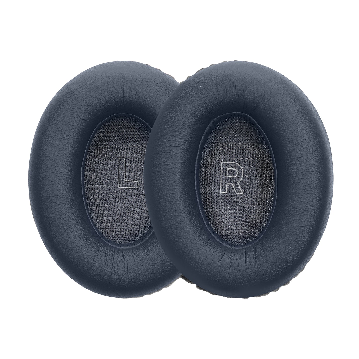 kwmobile 2x Ohr Polster für Bose QC Ultra / QuietComfort Ultra Ohrpolster - Ersatz Ohrpolster - Kopfhörer Ersatzteile - Kopfhörer Ersatzpolster für Over Ear Headphones Dunkelblau  