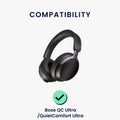 kwmobile Ear Pads for Bose QC Ultra / QuietComfort Ultra Earpad Replacement Headphone Spare Parts Over Ear Headphones