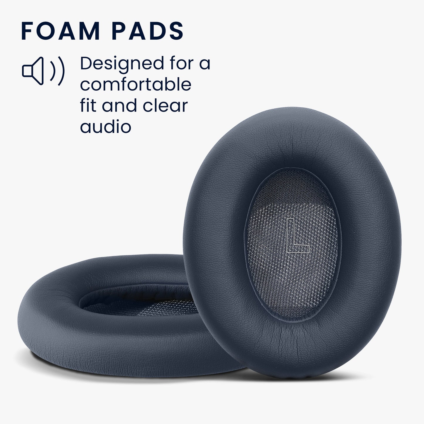 kwmobile Ear Pads for Bose QC Ultra / QuietComfort Ultra Earpad Replacement Headphone Spare Parts Over Ear Headphones