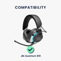 kwmobile Ear Pads for JBL Quantum 810 Ear Cushion Replacement Headphone Spare Parts Over Ear Headphones