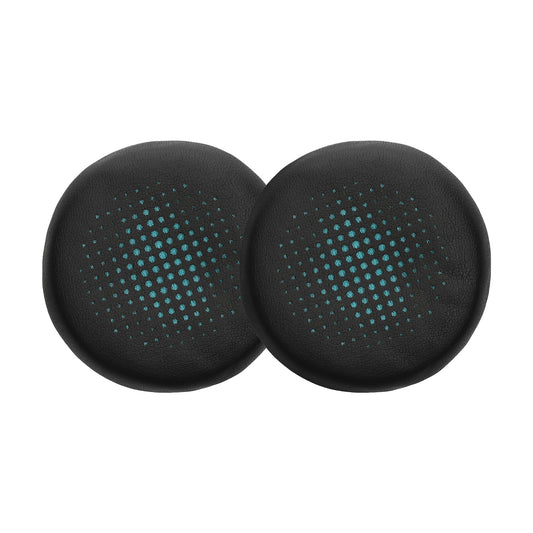 kwmobile 2x Ohr Polster für Jlab Go Work Gen 2 Ohrpolster - Ersatz Ohrpolster - Kopfhörer Ersatzteile - Kopfhörer Ersatzpolster für Over Ear Headphones Schwarz  