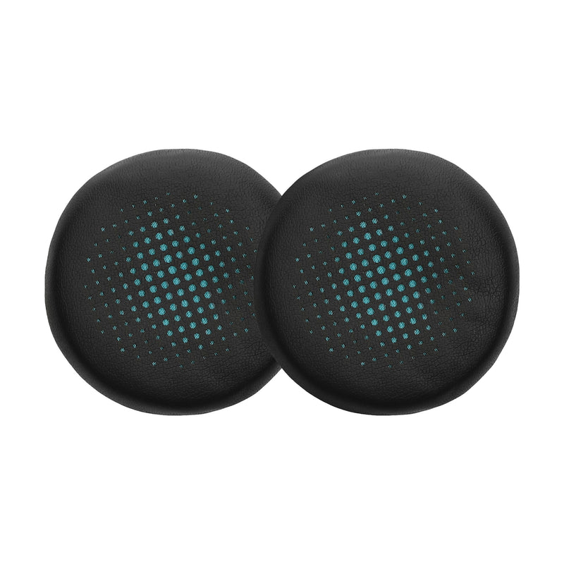 kwmobile 2x Ohr Polster für Jlab Go Work Gen 2 Ohrpolster - Ersatz Ohrpolster - Kopfhörer Ersatzteile - Kopfhörer Ersatzpolster für Over Ear Headphones Schwarz  