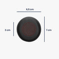 kwmobile Ear Pads for Plantronics Voyager Focus / B825 / 4210 / 4220 / BlackWire 5200 / 7225 Earpad Replacements Headphone Replacement Pads for Over Ear Headphones