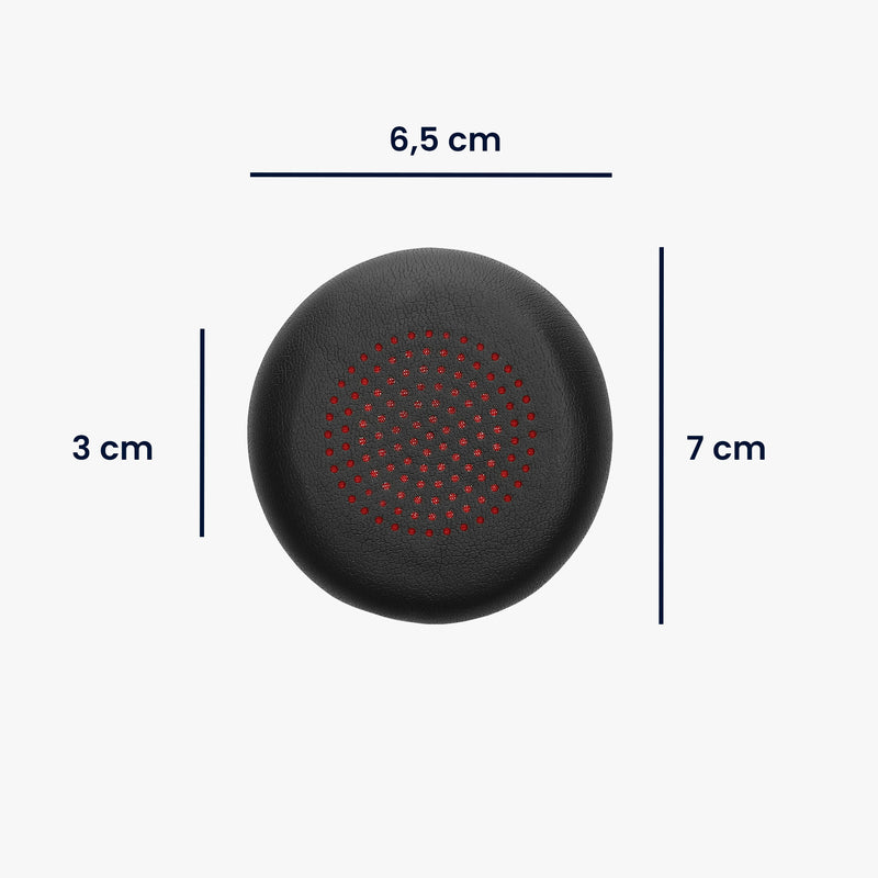kwmobile Ear Pads for Plantronics Voyager Focus / B825 / 4210 / 4220 / BlackWire 5200 / 7225 Earpad Replacements Headphone Replacement Pads for Over Ear Headphones