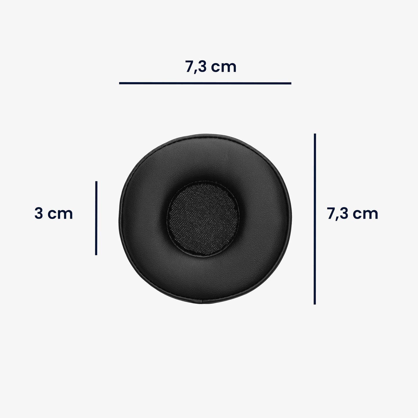 kwmobile Ear Pads for Anker Soundcore H30i Replacement Headphone Spare Parts Over Ear Headphones