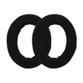 kwmobile 2x Velours Ohr Polster für Sennheiser HD 490 Pro Ohrpolster - Ersatz Ohrpolster - Kopfhörer Ersatzteile - Kopfhörer Ersatzpolster für Over Ear Headphones Schwarz  