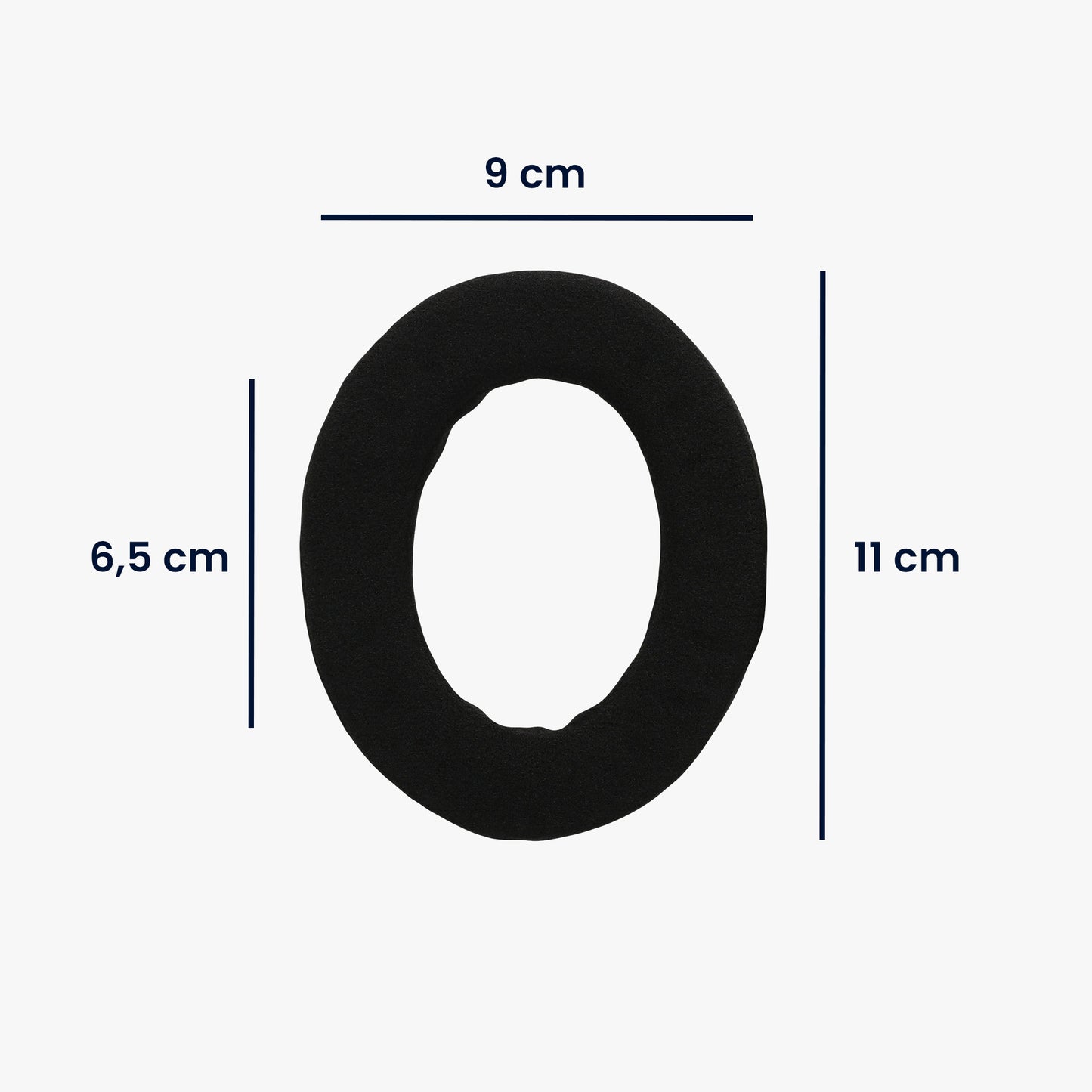 kwmobile Ear Pads for Sennheiser HD 490 Pro Earpads Replacement Headphone Spare Parts Headphone Replacement Pads for Over-Ear Headphones