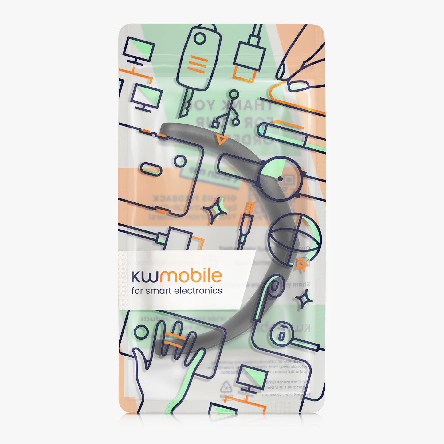 kwmobile Headband Cushion compatible with Sennheiser QC Ultra / QuietComfort Ultra Over Ear Headphones Replacement Headband Pad