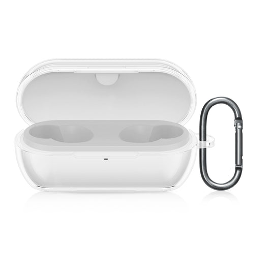 kwmobile Hülle für Sony WF-C710N Case - TPU Silikon Schutzhülle - Kopfhörer Cover - Transparent Transparent  