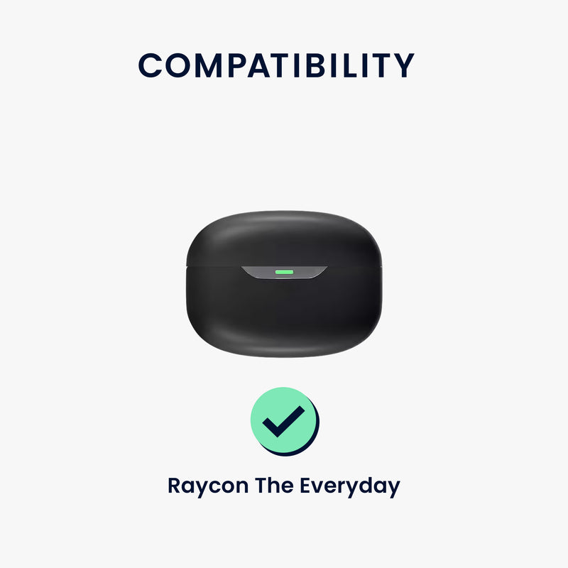 kwmobile Case Compatible with Raycon The Everyday Case - Headphone Case - Protective Cover
