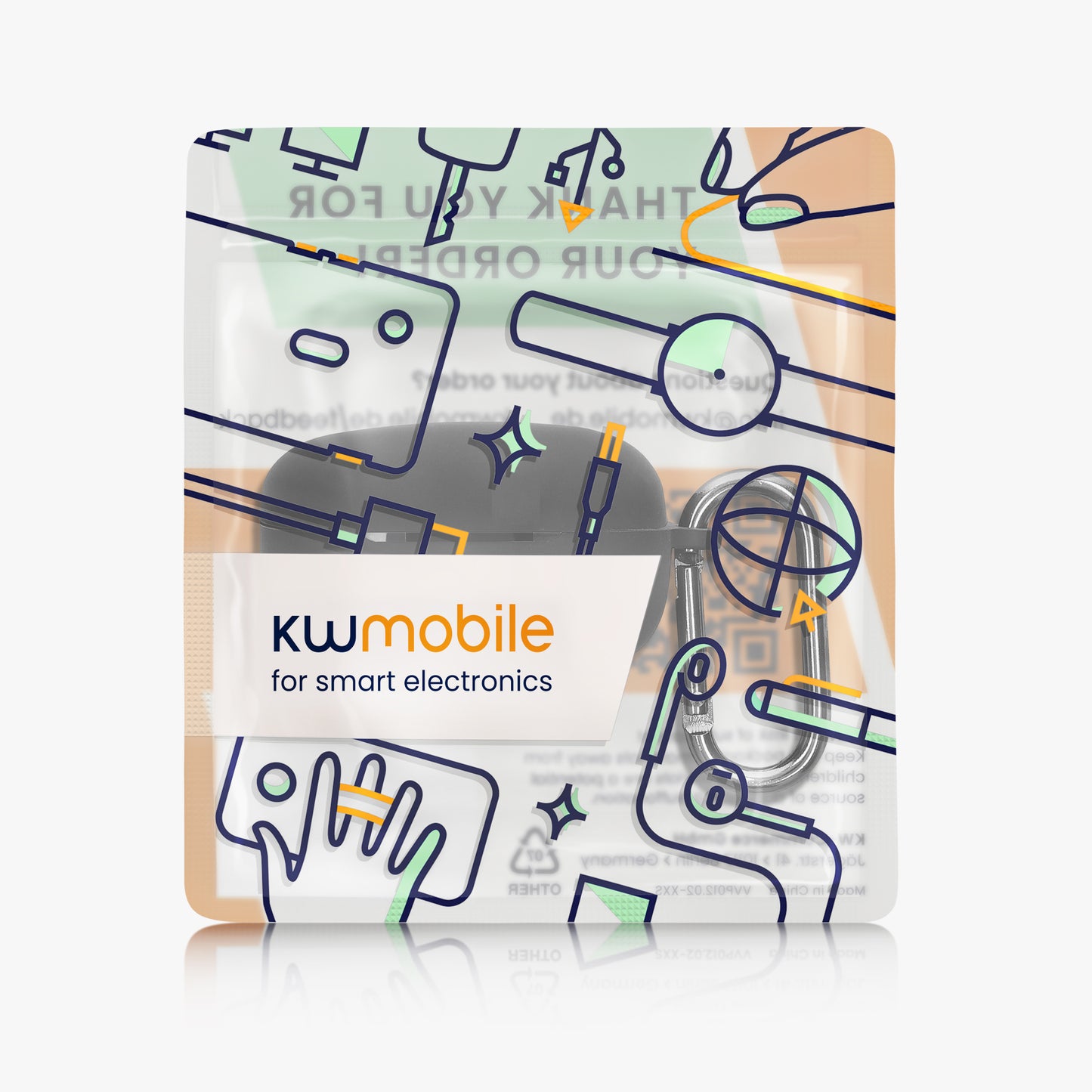 kwmobile case compatible with Denon AH-C840NC Headphones