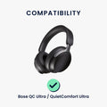 kwmobile Ear Pads for Bose QC Ultra / QuietComfort Ultra Ear Cushions Replacement Headphone Parts with Cooling Effect