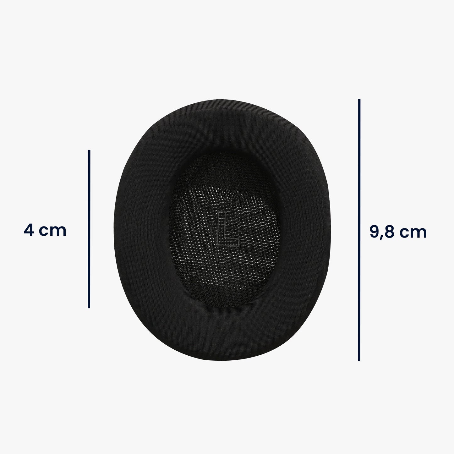 kwmobile Ear Pads for Bose QC Ultra / QuietComfort Ultra Ear Cushions Replacement Headphone Parts with Cooling Effect