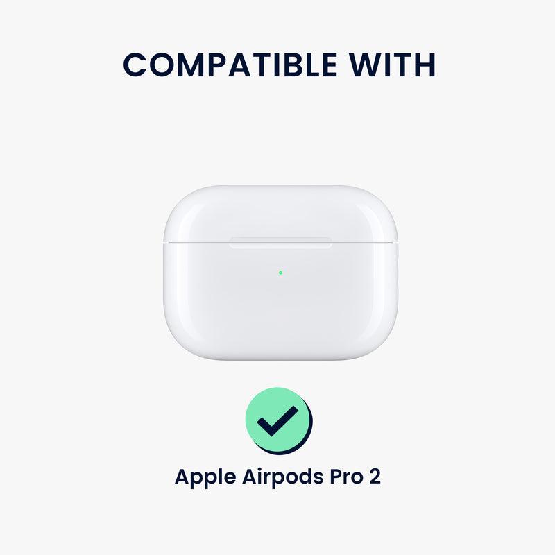 kwmobile Case for Apple Airpods Pro 2 with Loop