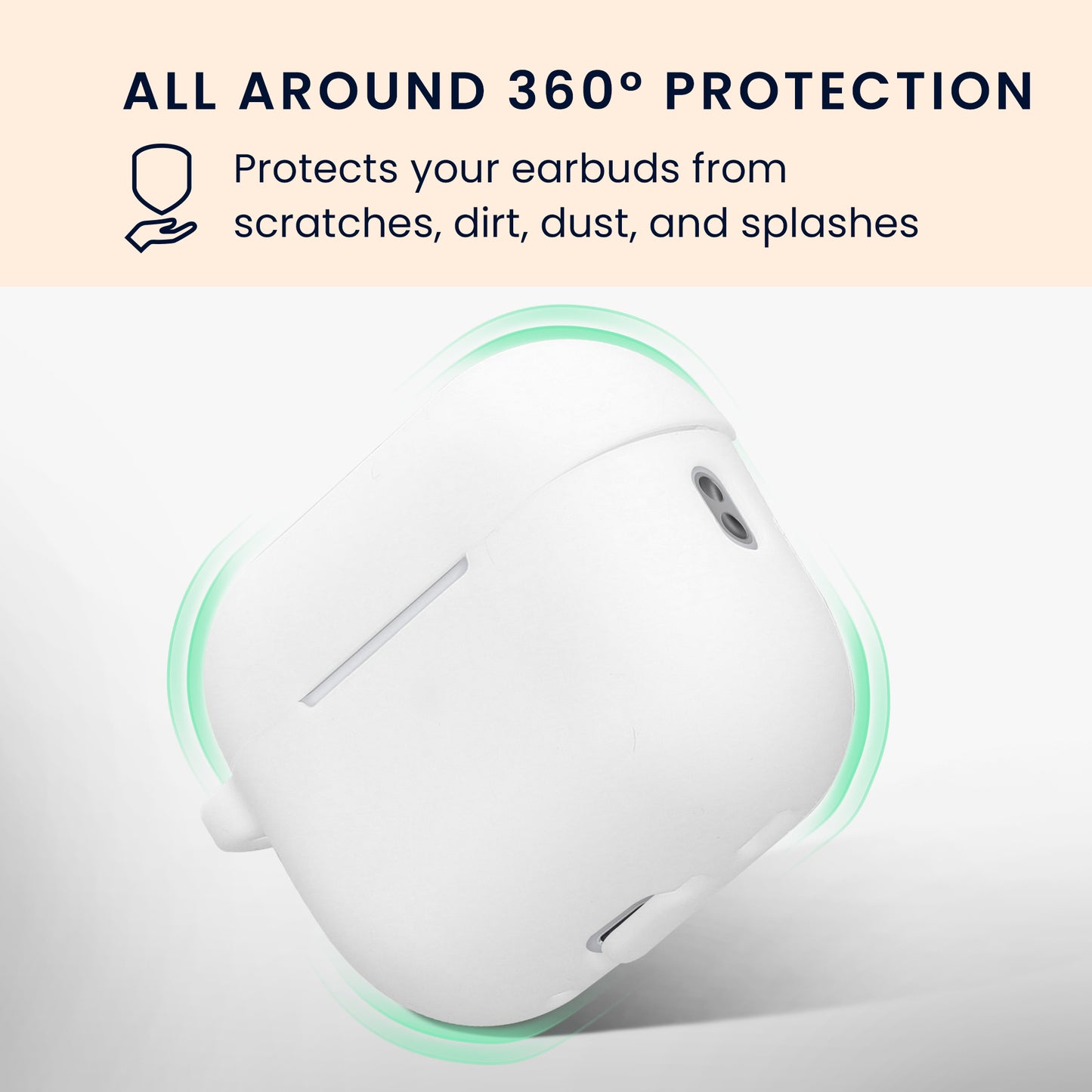 kwmobile Case for Apple Airpods Pro 2 with Loop