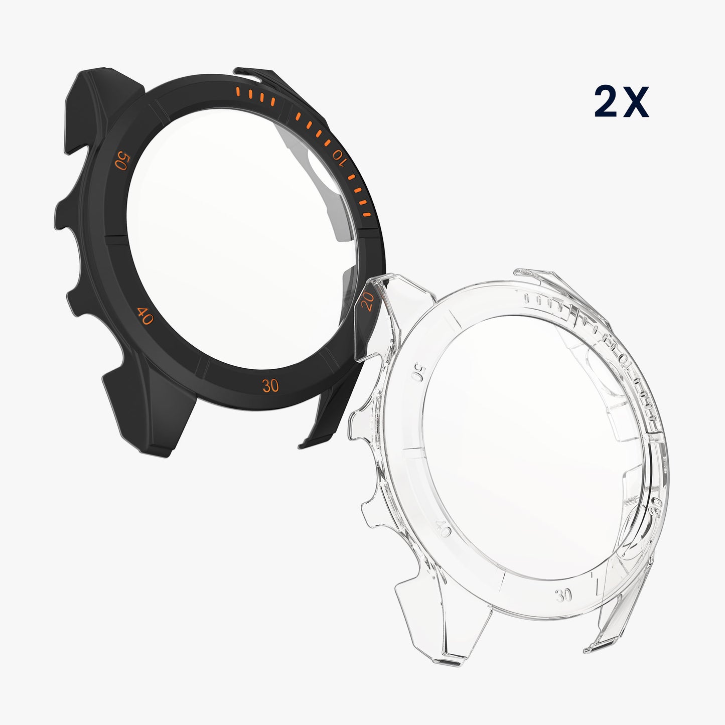 2x Case for Garmin Tactix 8 51mm AMOLED