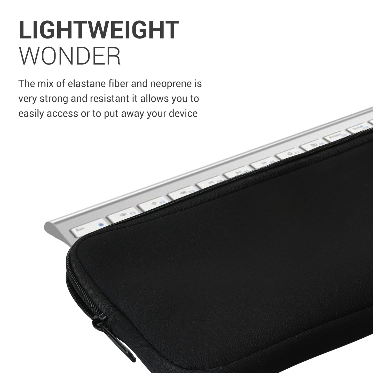 kwmobile Keyboard Case compatible with iClever BK10 Wireless Case Bag for Keyboard