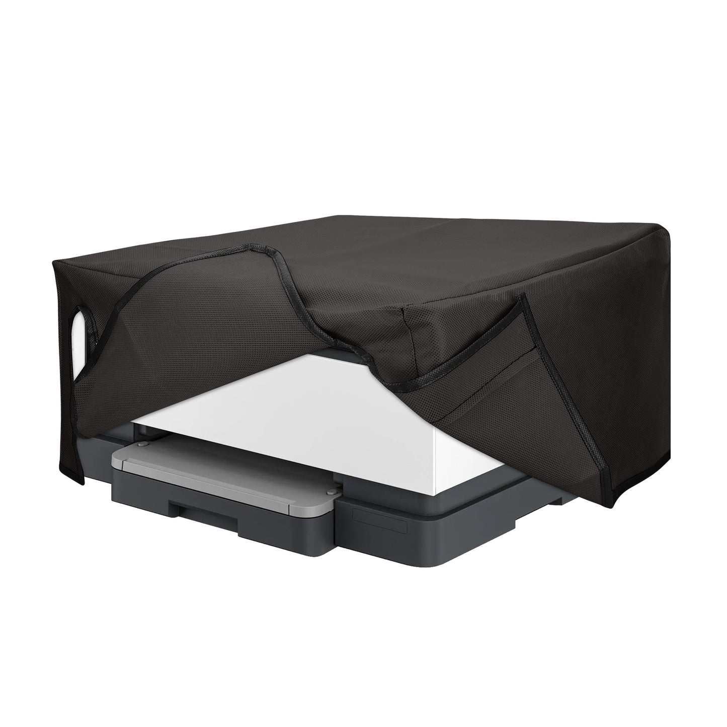 kwmobile Cover kompatibel mit HP OfficeJet 8015e / OfficeJet 8122e - Tasche Hülle Drucker - Staubschutzhülle Schutzhaube Schutzhülle - Dunkelgrau Dunkelgrau  