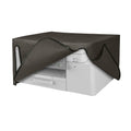 kwmobile Cover kompatibel mit Brother MFC-J4335DW - Tasche Hülle Drucker - Staubschutzhülle Schutzhaube Schutzhülle - Dunkelgrau Dunkelgrau  