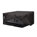 kwmobile Cover kompatibel mit Canon PIXMA TS7450i - Tasche Hülle Drucker - Staubschutzhülle Schutzhaube Schutzhülle - Dunkelgrau Dunkelgrau  