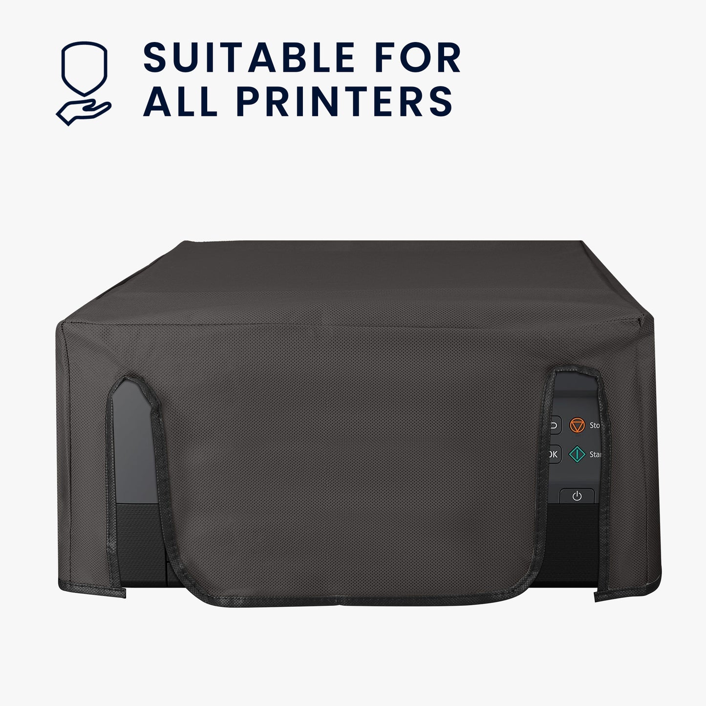 kwmobile Cover compatible with Canon PIXMA TS7450i - Printer Bag Case - Dust Cover Protective Hood Protective Cover