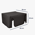 kwmobile Cover compatible with Canon PIXMA TS7450i - Printer Bag Case - Dust Cover Protective Hood Protective Cover
