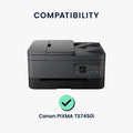 kwmobile Cover compatible with Canon PIXMA TS7450i - Printer Bag Case - Dust Cover Protective Hood Protective Cover