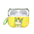 kwmobile In-Ear Headphones Case for Apple AirPods Pro 2 / Pro 1 with Carabiner - Headphones Case - Earphones Cover Pouch