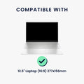 kwmobile Privacy Screen Protector for 12.5" Laptop (16:9) 277x156mm Film Privacy Screen Laptop Film Anti Spy Film Laptop Protection