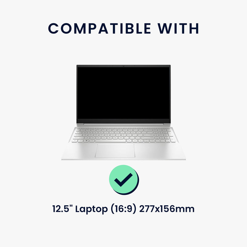 kwmobile Privacy Screen Protector for 12.5" Laptop (16:9) 277x156mm Film Privacy Screen Laptop Film Anti Spy Film Laptop Protection