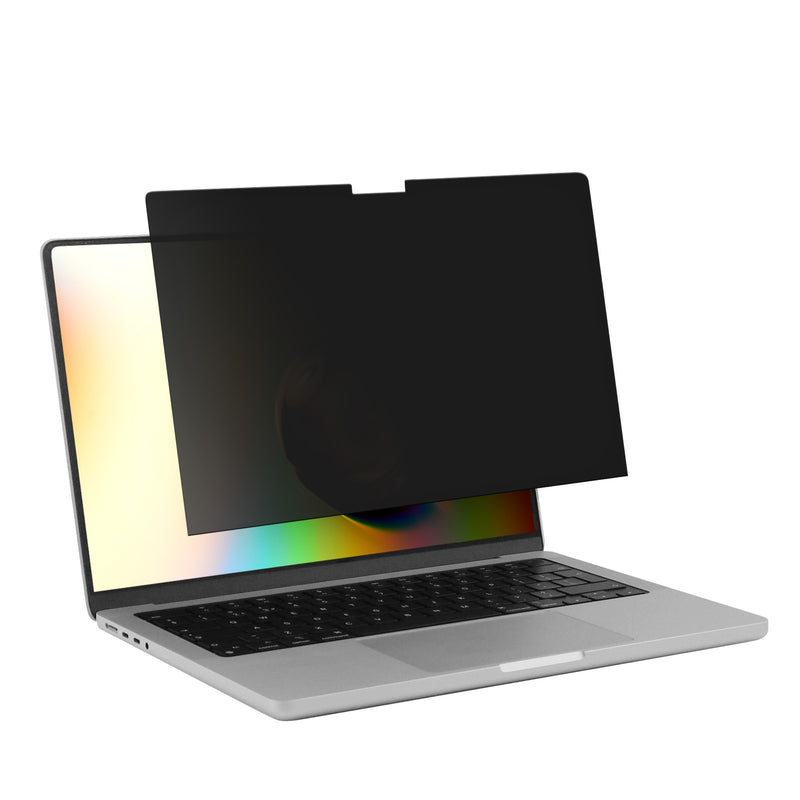 kwmobile Privacy Screen Protector for Apple MacBook Pro 16.2 2024 M4 A3403 / A3186 Film Privacy Screen Laptop Film Anti-Spy Film Laptop Protection