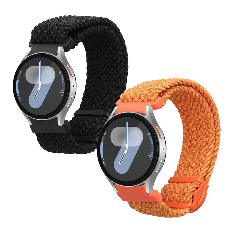 kwmobile Watch Strap for Samsung Galaxy Watch 4 / 5 / 6 Galaxy Watch 7 / FE Band Fitness Tracker Strap Set Replacement Strap Smartwatch