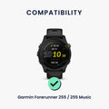 kwmobile Watch Strap for Garmin Forerunner 255 / 255 Music / Forerunner 970 / Venu 3 Fitness Tracker Band Set Replacement Strap Smartwatch