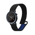 kwmobile Ersatzarmband kompatibel mit CMF Watch Pro 2 / Watch Pro 1 Armband - Fitnesstracker Silikon Band mit Magnetverschluss Schwarz  [dsg01]