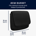 kwmobile Cable Bag Cable Organizer Bag Travel Organizer Cable Bag Travel Essentials Tech Bag