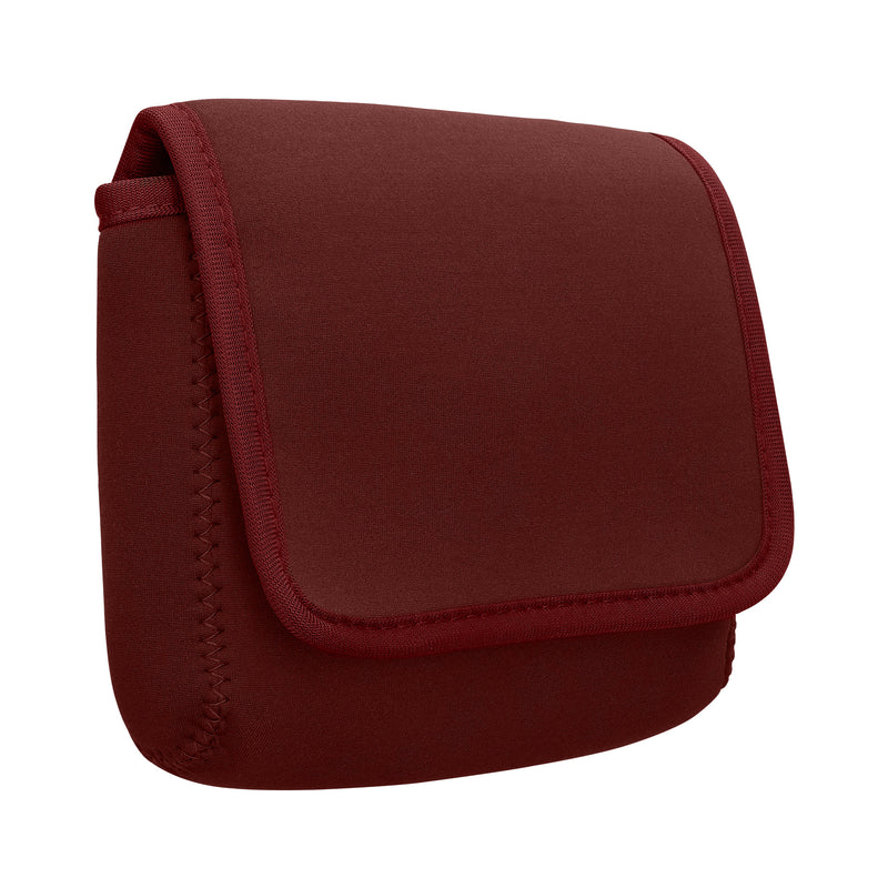 kwmobile Kabeltasche Kabel Organizer Tasche - Neopren Reise Pouch 16 x 12 cm - Travel Organizer - Kabeltasche Reiseutensilien - Tech Bag in Bordeaux Bordeaux  