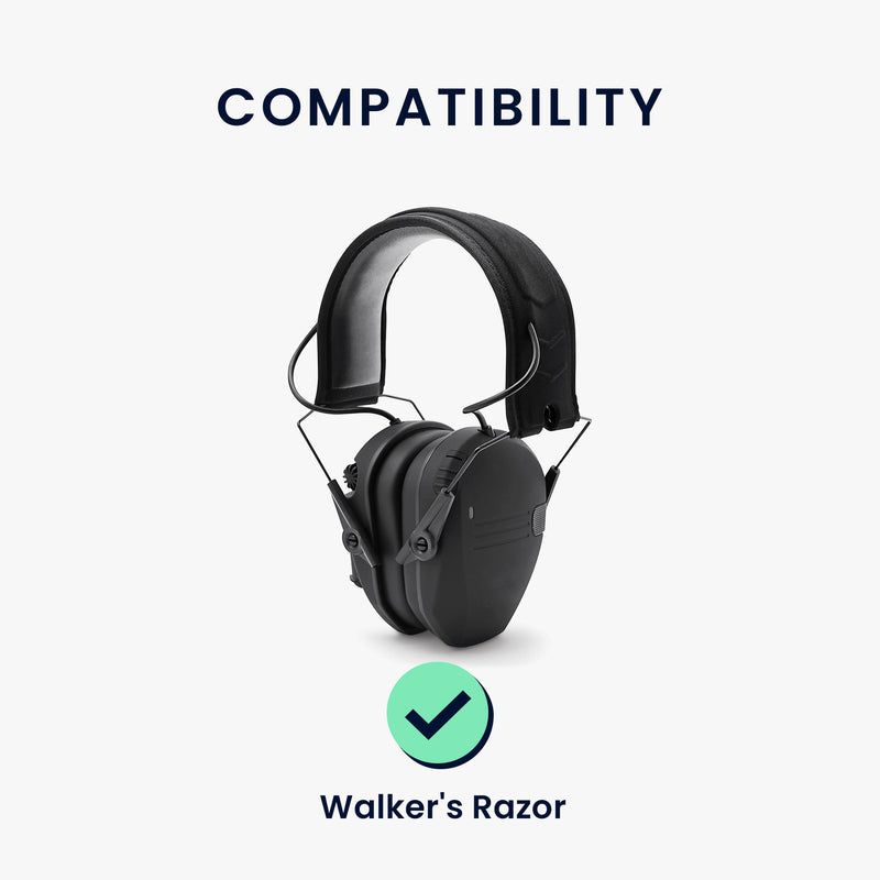 kwmobile Ear Pads for Walker's Razor Earpad Replacement Headphone Spare Parts Headphone Replacement Pads Over Ear Headphones