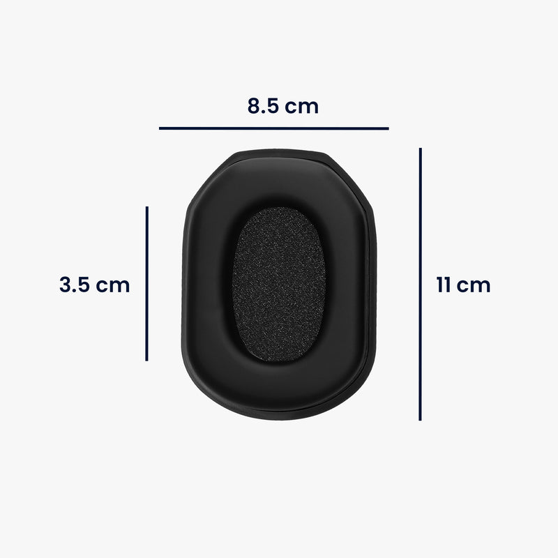 kwmobile Ear Pads for Walker's Razor Earpad Replacement Headphone Spare Parts Headphone Replacement Pads Over Ear Headphones