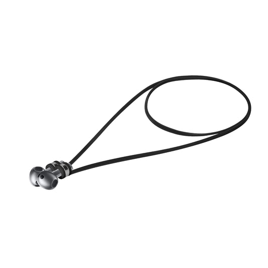 kwmobile Halteband magnetisch kompatibel mit Samsung Galaxy Buds 3 / Soundcore P20i / Wave Beam / Fun Air Pro 4 Headphones - 80 cm Kopfhörer Halter Band Strap in Schwarz Schwarz  